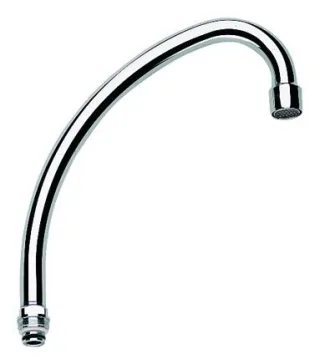 Grohe HU-Auslauf 13073 Ausladung 185mm für Küchen-Standbatterien 1/2'' chrom, 13073000 13073000