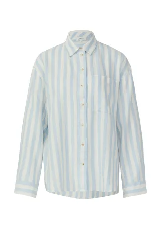 s.Oliver - Bluse blau - Gr. - 38