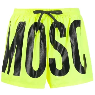 Moschino - Badeshorts für Herren, Polyester (Acid-Gelb)