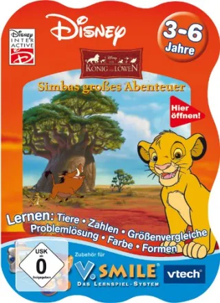 V-Tech: Disney's König der Löwen - Simbas großes Abenteuer [V.Smile]