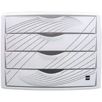 HELIT Schubladenbox the chameleon, mit 4 Schubladen, geschlossen, stapelbar