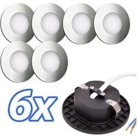Maxkomfort LED Wandstrahler 6103, LED fest integriert, Warmweiß, 3000K, Treppenbeleuchtung