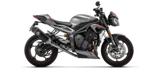 Sport Auspuff Arrow Veloce BLACK Triumph Street Triple 765 Bj.2020-2022 (HD04) EURO5 eintragungsfrei