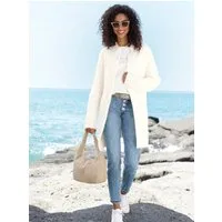 heine Strickjacke Strickjacke Langarm Bouclé