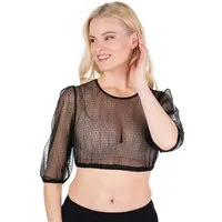 Hammerschmid Dirndlbluse Dirndlbluse - CLEO - schwarz
