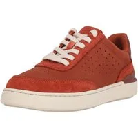 Clarks Courtlite Sneaker in retro-inspirierter Optik mit dämpfender Sohle