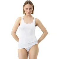 Mey Trägertop Modal Pure ohne Seitennähte, glänzende Details, elastisch, Rundhalsausschnitt