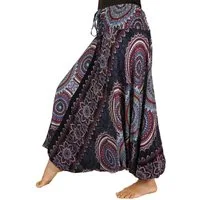 Guru-Shop Relaxhose Afghani Hose, Overall, Jumpsuit, Haremshose,.. Ethno Style, alternative Bekleidung