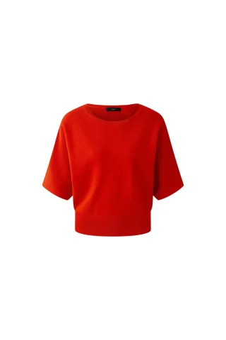 Oui - Pullover red alert - Gr. - 38