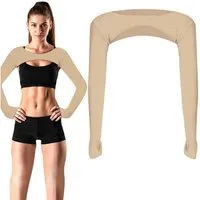 Zaewry Armstulpen Sommer Armlinge Herren Damen UV-Schutz mit Fingerlöchern für Radsport
