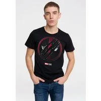 LOGOSHIRT T-Shirt Marvel - Deadpool & Wolverine mit coolem Frontprint