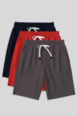 Herren Baumwoll-Mischgewebe Jersey-Shorts