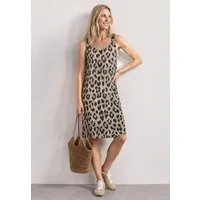 STREET ONE Druckkleid Sommerkleid mit Allover-Print