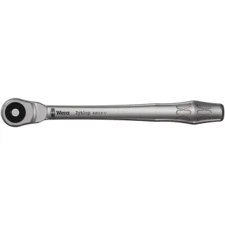 Wera 8003 B Zyklop Metal-Knarre mit Durchsteckvierkant mit 3/8"-Antrieb - 05004033001