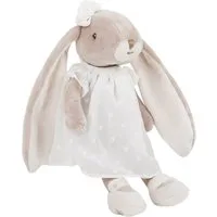 Bukowski Kuscheltier Hase Lena mit Kleid beige 30 cm Plüschhase Stofftier