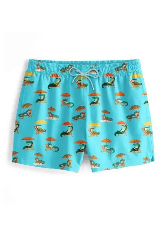 "Crocodiles" Badeshorts