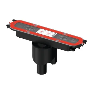 TECE drainprofile Ablauf 673003 DN 50, Ablauf senkrecht