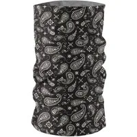 Maskworld Verkleidungsmaske Schlauchschal Bandana schwarz, Elastisches Halstuch für alle Gelegenheiten