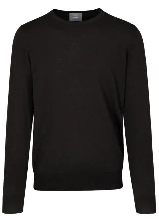 COMMANDER Finest Clothing - (S)-NOS Rdh. Pullover Basic chocolate - Gr. - M
