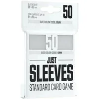 Gamegenic Sammelkarte Just Sleeves Standard Card Game Weiß (50)