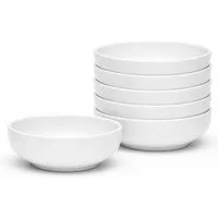 van Well Müslischale Malmö, Schale 15 cm, 6 Stück, Steingut, (Set, 6-tlg), spülmaschinen- und mikrowellengeeignet