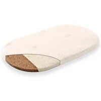 Babymatratze Kleine Matratze Naturwölkchen, Träumeland, 3 cm hoch, oval