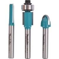 Fräser-Set D-30209, 3-teilig 6mm-Schaft