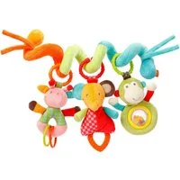 Fehn Greifspielzeug Classic Stars, Safari Activity-Spirale