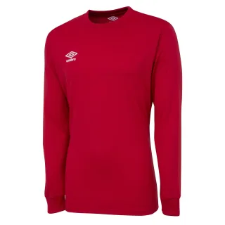 Umbro - "Club" Trikot für Herren Langärmlig (Zinnoberrot)
