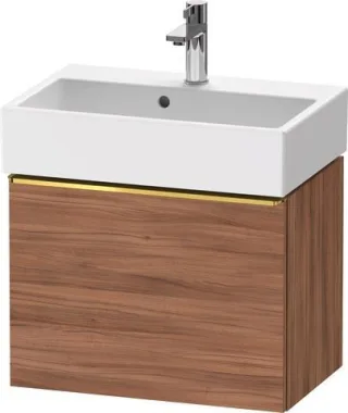 Duravit D-Neo Waschtischunterbau wandhängend Nussbaum Matt 584x372x440 mm - DE4229034790000 DE4229034790000