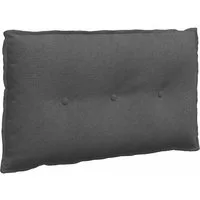 vidaXL Rückenkissen Rückenkissen Dunkelgrau 80 x 50 cm Cordstoff, 1-tlg.