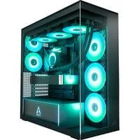 Xtender, Tower-Gehäuse schwarz, Tempered Glass x 2 (klar)