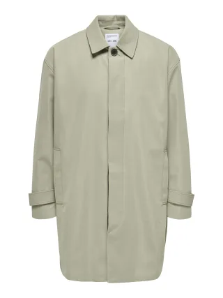 ONLY&SONS - ONSMAC COAT OTW chinchilla - Gr. - XXL
