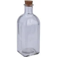 Neuetischkultur Vorratsglas Glasflasche mit Kork-Verschluss, Glas, (Stück, 1-tlg)