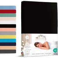 livessa Spannbettlaken Jersey Spannbettlaken Bettlaken Baumwolle weich Rundumgummi, Jersey, Gummizug: Rundumgummizug, In 9 Größen und vielen Farben erhältlich aus 100% Baumwolle