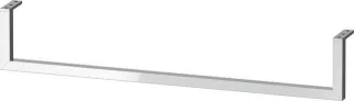 Duravit Handtuchhalter Chrom Hochglanz 500x14x84 mm - UV998500000 UV998500000