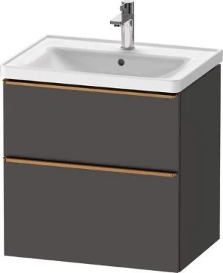 Duravit D-Neo Waschtischunterbau wandhängend Graphit Matt 634x452x625 mm - DE4354004490000 DE4354004490000