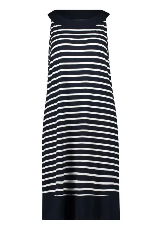 Betty Barclay - Sommerkleid Dunkelblau/Weiß - Gr. - 42