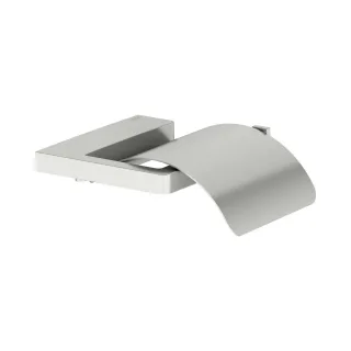 Keuco Toilettenpapierhalter Col. Moll 12761 mit Deckel, Edelstahl-finish, 12760060000 12760060000