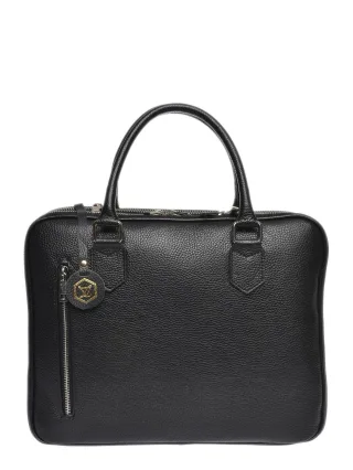 Luisa Vannini Schwarz Rindsledertasche