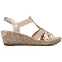 Rieker Rieker Damen-Sandalen Rosa 62436-31 Sandale