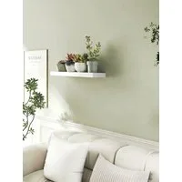 VASAGLE Wandregal Schweberegal, Regalbrett, 40/60/80 cm, 1-tlg., Wandboard für Bilderrahmen, Deko, für Wohnzimmer, Arbeitszimmer, Küche