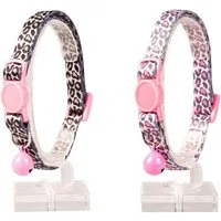 DUVO+ Katzen-Halsband Katzenhalsband Panther Nylon