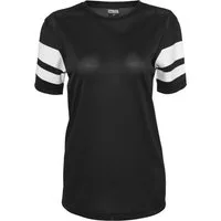 URBAN CLASSICS Netzshirt Urban Classics Damen Ladies Stripe Mesh Tee (1-tlg)