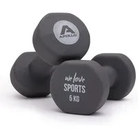 Apollo Hantel-Set Hantel 2er Set Kurzhantel Fitness Hanteln 2 kg bis 10 kg, (2er Set), Rutschfest und robust, für ein effektives Training!
