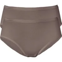 Erwin Müller Slip Damen-Slip 2er-Pack Modal Uni