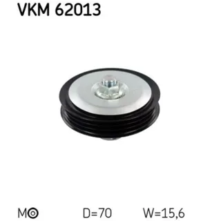 SKF Spannrolle f?r Keilrippenriemen Nissan Micra Note