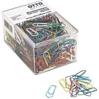 Otto Office Büroklammer, 26 mm, farbig lackiert, spitz