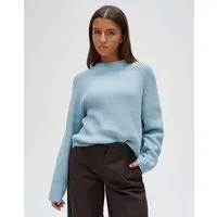 OPUS Strickpullover Ponusa aus weichem Strick Verkürzte Silhouette mit Raglanärmeln und weichem Fall