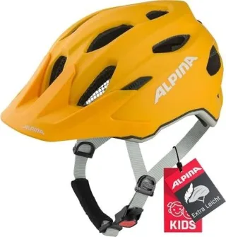 Alpina Carapax Junior Kinder-Helm burned-yellow matt 51-56 cm